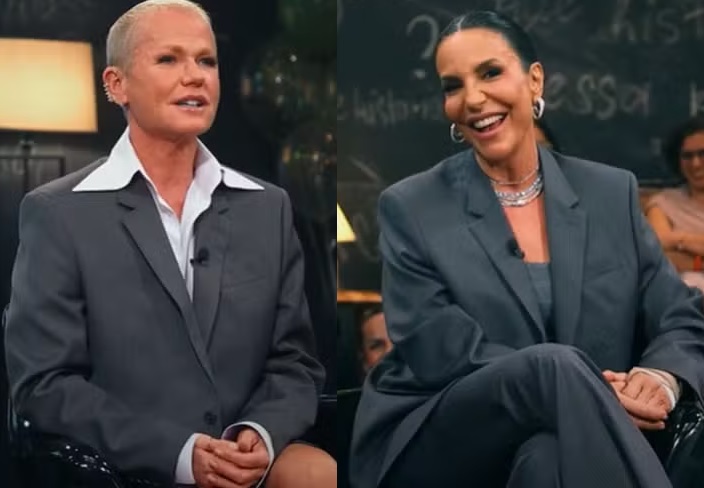 Xuxa diz que Junno sugeriu ménage com Ivete Sangalo