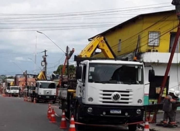 Moradores e comerciantes ficarão sem energia em seis bairros de Manaus 