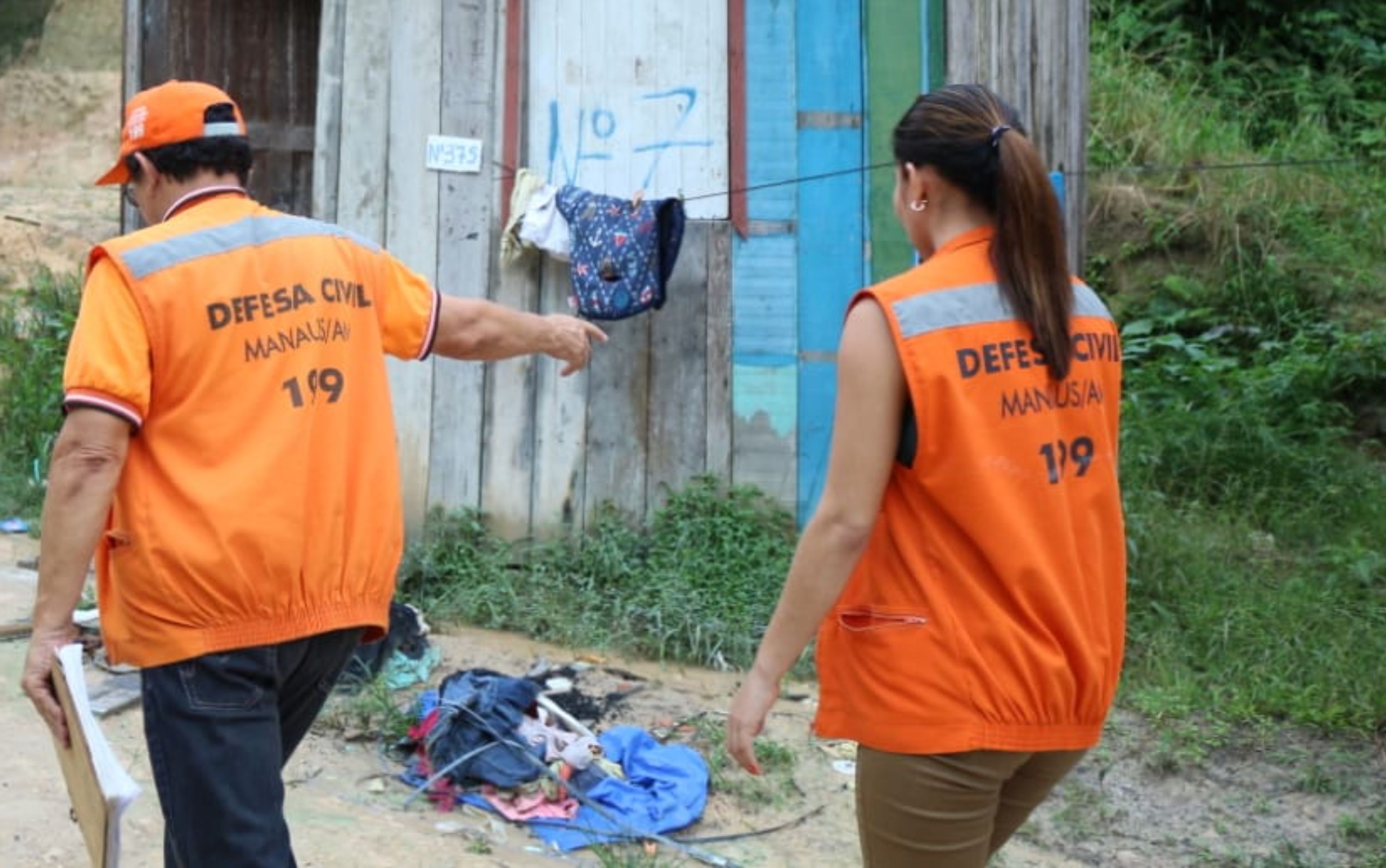Manaus registra quatro ocorrências durante forte chuva
