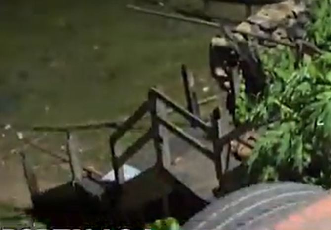 Grupo espanca e joga homem de escadaria após furto de corda em Itacoatiara