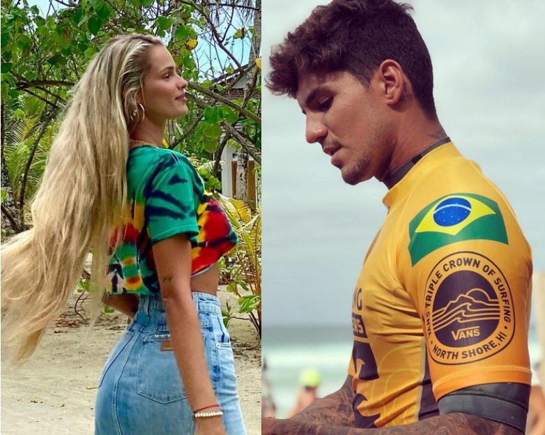 Gabriel Medina explica porque lutou para ter Yasmin Brunet nas Olimpíadas