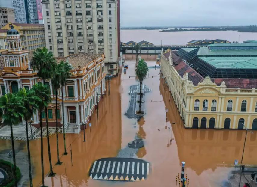 Alívio: Nível do rio Guaíba baixa 8 cm no Rio Grande do Sul