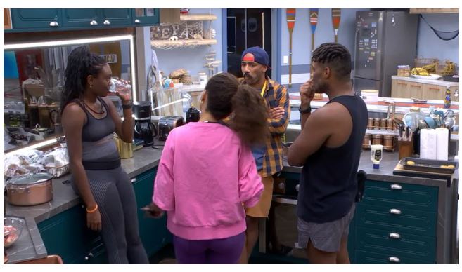 Fred conta para Ricardo o que fez para atrapalhar Bruna na prova do Líder