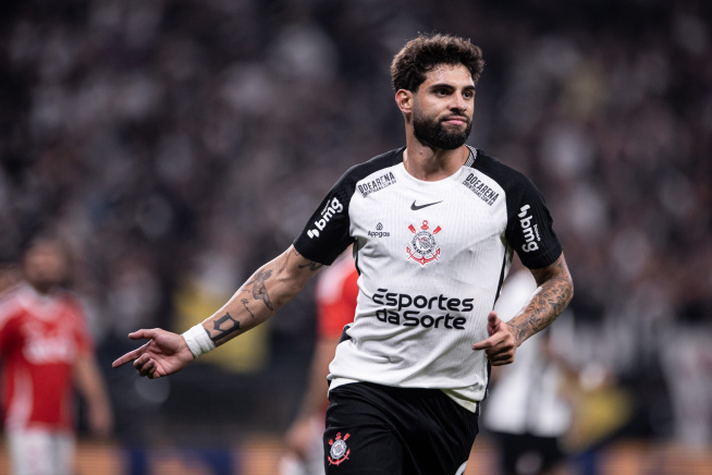 Copa do Brasil: Yuri Alberto abre placar para o Corinthians contra o Vasco