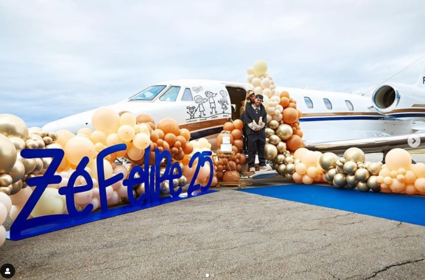 Virginia dá jatinho de presente de aniversário para Zé Felipe 