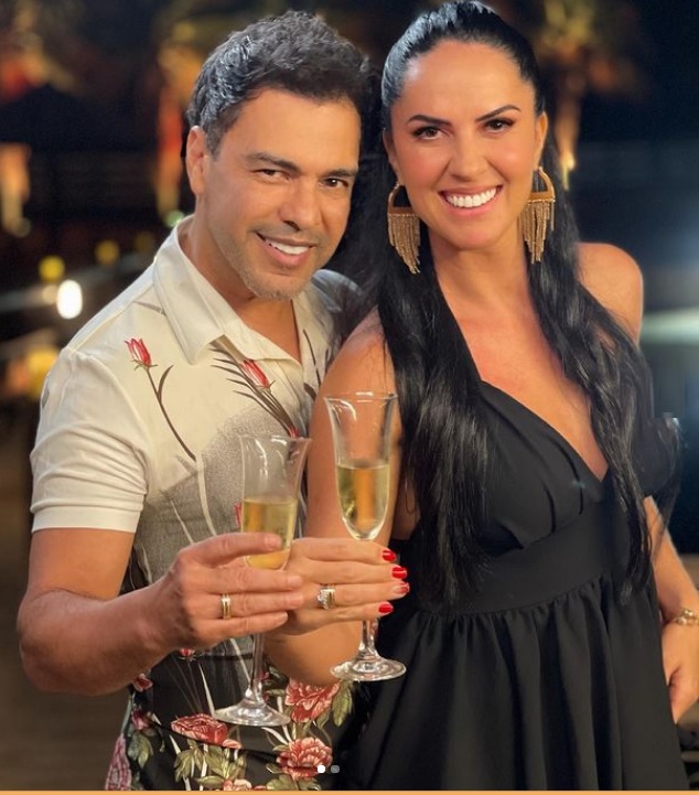 Zezé Di Camargo oficializa noivado com Graciele Lacerda: 'agora sim!'