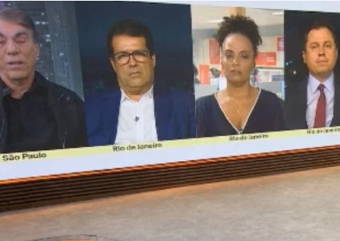 Comentaristas da Globonews discutem ao vivo sobre resultado de pesquisas