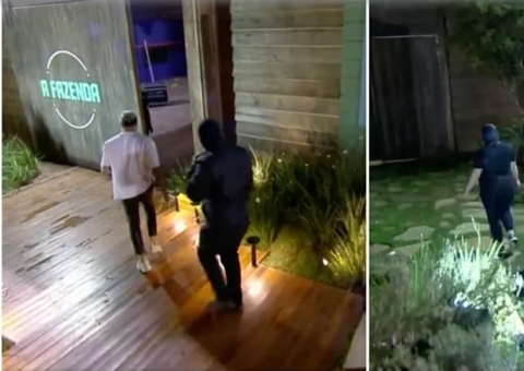 Record exibe momento em que Tiago e Shay saem de A Fazenda após expulsão