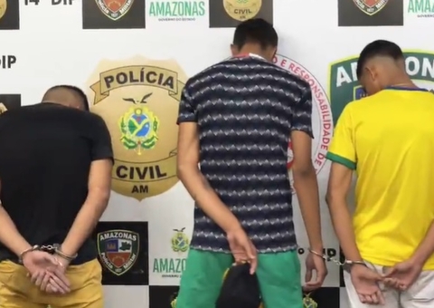 Jovem é preso com amigos após usar carro do pai para assaltar em Manaus