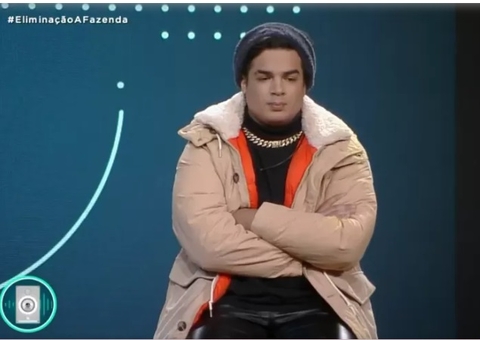 A Fazenda: Lucas Santos é eliminado com 15,39% dos votos