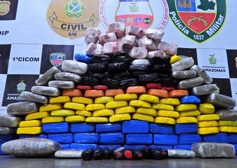 Em 10 meses, polícia apreendeu mais de 600 kg de drogas em Manaus