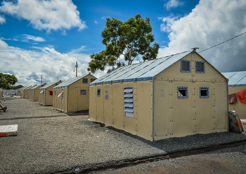 ONU envia para o RS casas montáveis usadas para abrigar refugiados venezuelanos em Roraima