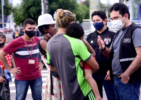 Ação da rede de proteção resgata crianças e adolescentes dos semáforos