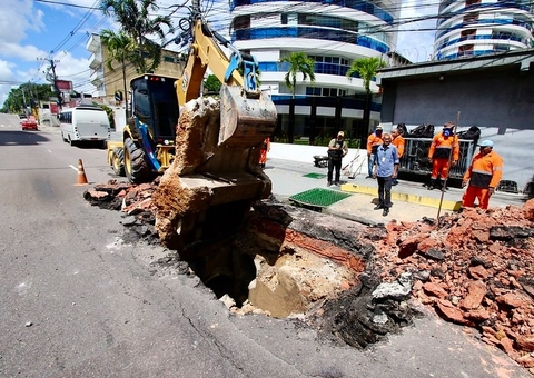 Veja como vai ficar o trânsito na avenida Maceió durante obra para tapar cratera