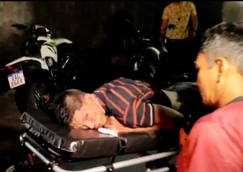 Suspeito de realizar arrastão é baleado e espancado por populares em Manaus