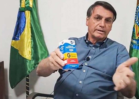 Youtube remove vídeo de Bolsonaro indicando cloroquina para Covid-19