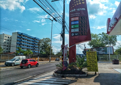 Postos de combustíveis aumentam preço da gasolina para R$ 6,59 em Manaus