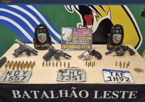 Guerra de facções: grupo é preso no Valparaíso momentos antes de ataque