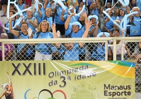 Prefeitura finaliza 23ª edição das Olimpíadas da Terceira Idade em Manaus