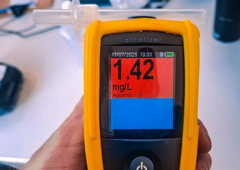 Motorista é preso ao ser flagrado dirigindo bêbado na BR-174