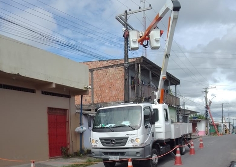 Manutenção programada deixa 8 bairros sem energia hoje em Manaus