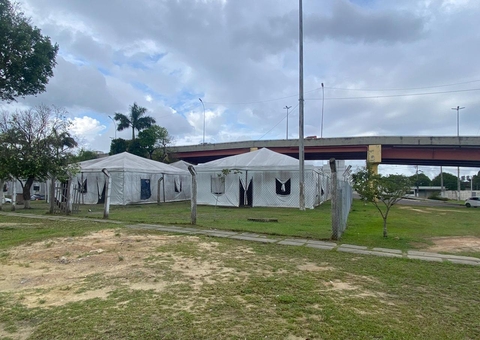 Manaus e as tendas para imigrantes