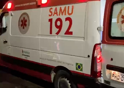 Motorista foge sem prestar socorro após atropelar morador de rua em Manaus