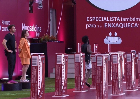 BBB22: Douglas Silva, Lucas e Naiara se enfrentam na prova Bate-Volta