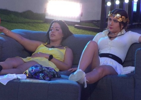 Véspera de prova do líder, Laís questiona voto de Jade: 'bota DG?'