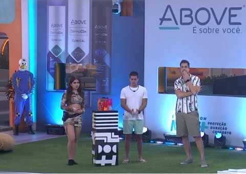 Gustavo vira o jogo e escapa do paredão ao vencer prova bate-volta no BBB22