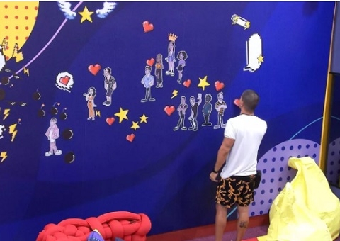 Arthur monta painel tático e se coloca como alvo dos brothers 