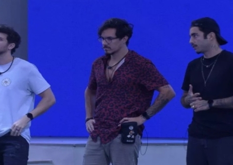 Eliezer, Lucas e Scooby disputam prova bate-volta