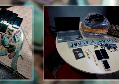 Trio suspeito de assaltar galpão é preso em Manaus