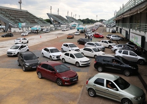 Sambódromo deixará de funcionar como posto de vacinação contra Covid-19 em Manaus