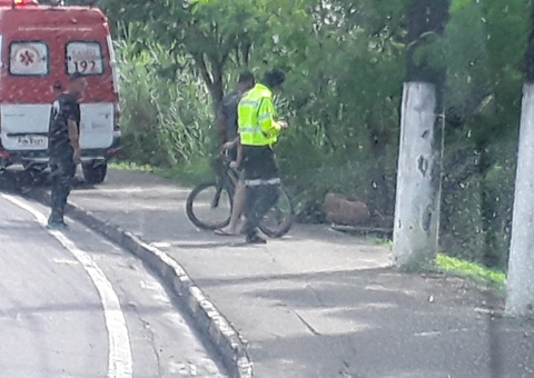Homem leva choque elétrico ao tentar furtar cabos de energia em Manaus