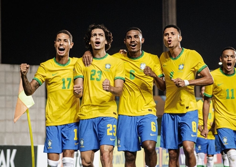 Sub-20: Brasil goleia Uruguai por 7 a 0 e fatura torneio no Espírito Santo