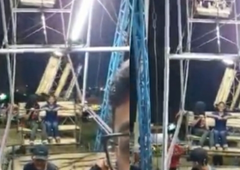 Cadeira desprende e homem despenca de roda-gigante em Manaus