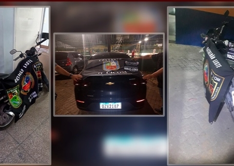 Três veículos roubados são recuperados pela polícia em Manaus