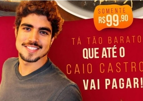 Promoções e memes: Caio Castro vai processar empresas após polêmica sobre pagar conta