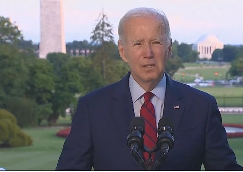 Biden sai do isolamento após testar negativo para Covid-19