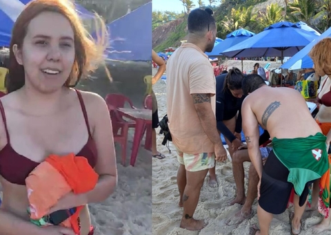 Policiais do Amazonas salvam casal de afogamento em praia no Rio Grande do Norte