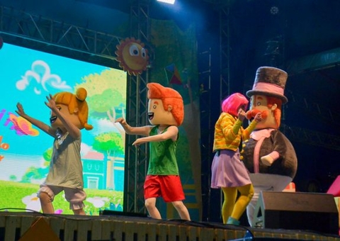 Mundo Bita faz a alegria das crianças no último dia do Passo a Paço em Manaus