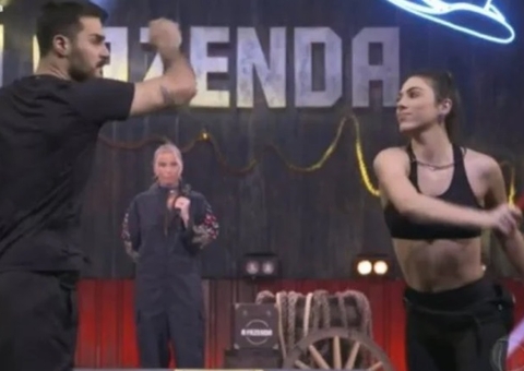 Pétala reclama de Shayan em prova de 'A Fazenda 14'