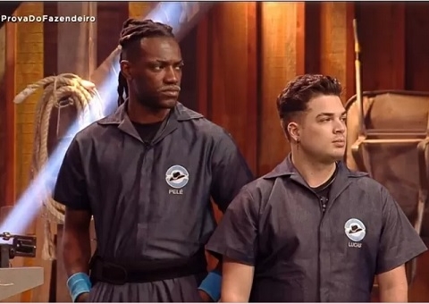 A Fazenda 14: Lucas Santos vence prova e é o primeiro fazendeiro