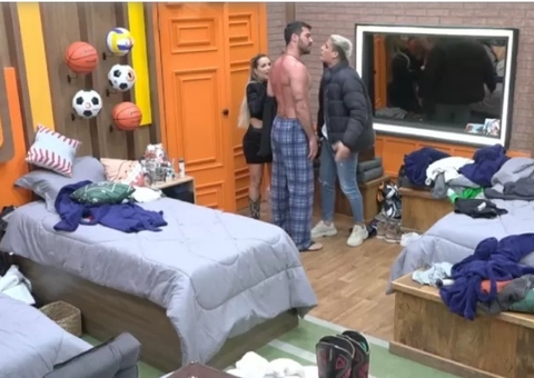 Shayan discute com Tiago e produção intervém: 'se separem agora'