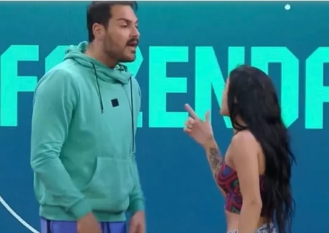 Bia e Shayan discutem durante jogo da discórdia em A Fazenda