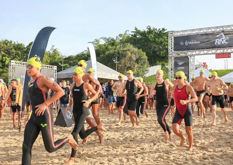 Manaus Adventure vai reunir mais de mil atletas na praia da Ponta Negra