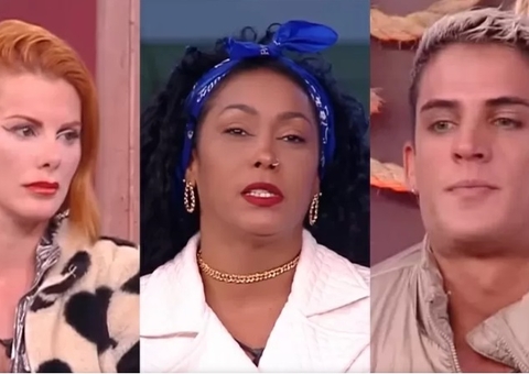 Deborah, Rosi e Tiago estão na roça em A Fazenda