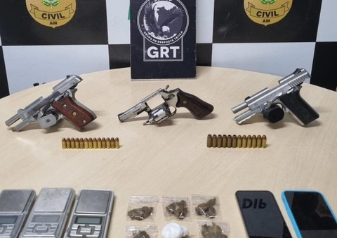 Suspeito revela esconderijo de granada ao ser preso em Manaus