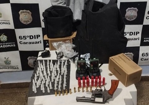 ‘Tiquim’ é preso suspeito de sequestro e tortura por dívida de drogas no Amazonas